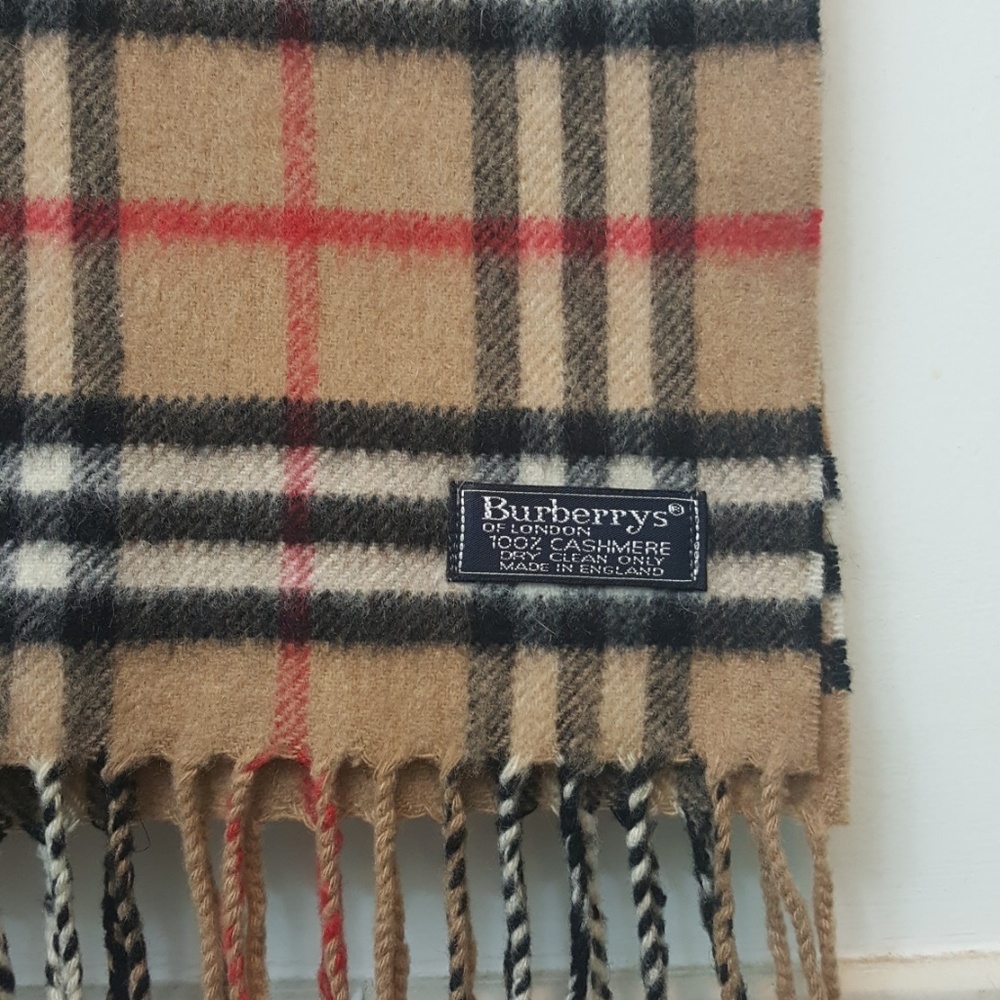 Vintage Burberry Scarf